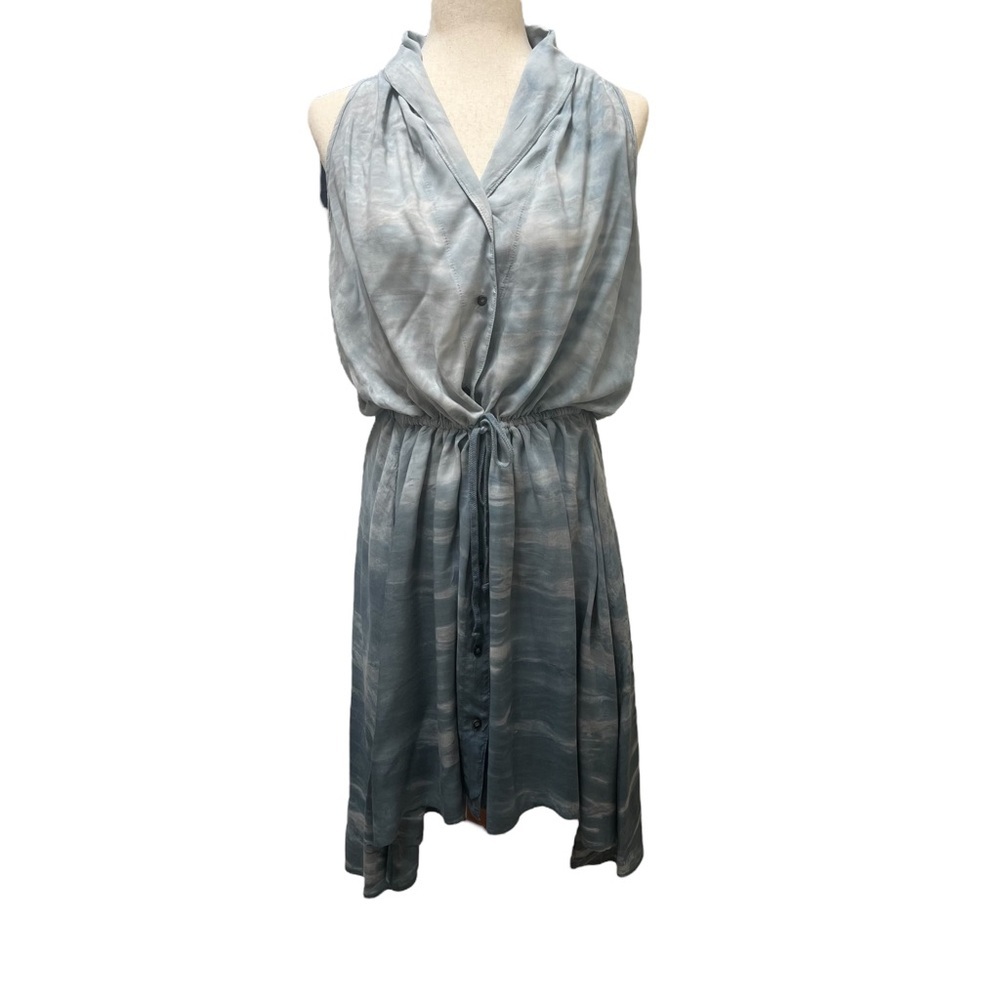 Hard Tail Sleeveless Ombre Hi-Lo Rayon Tie Dye Dress Size XS